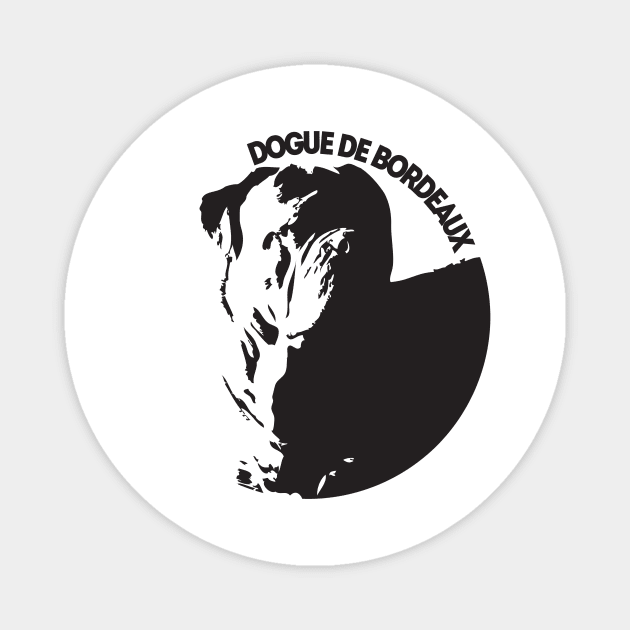 Dogue De Bordeaux French Mastiff Molosser Dog Magnet by Vermilion Seas